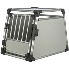 Transportkäfig - Aluminiumrahmen, feste Paneele 63x65x90 cm